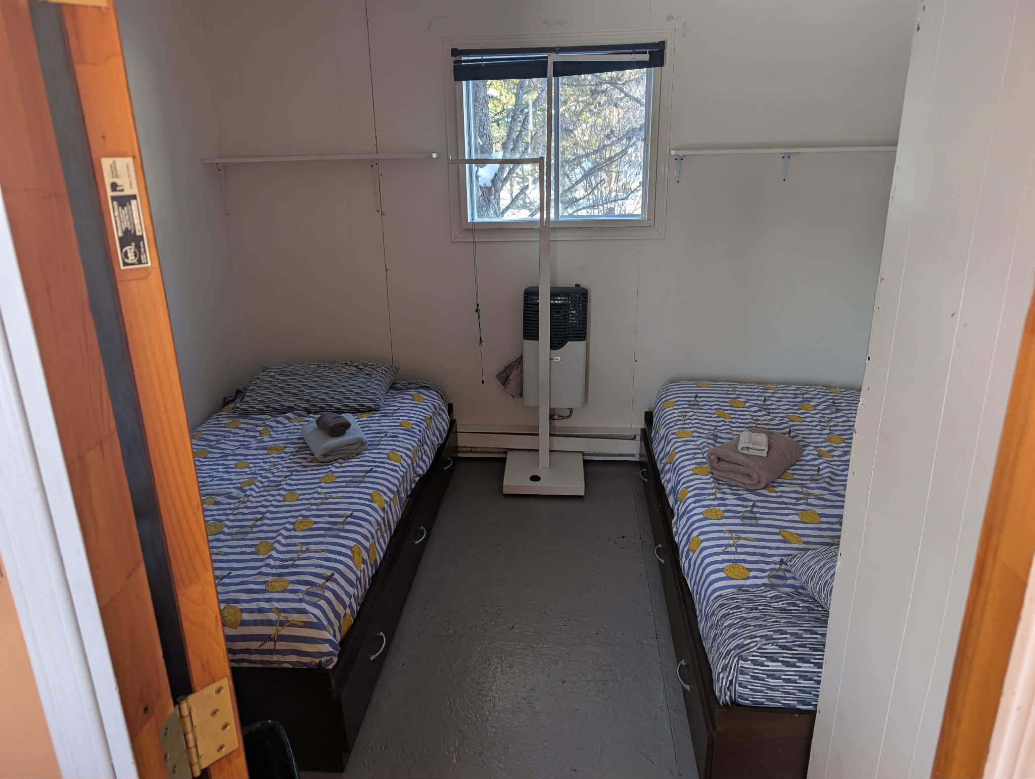 Chambre en dortoir Monts-Valin au Relais Onatchiway